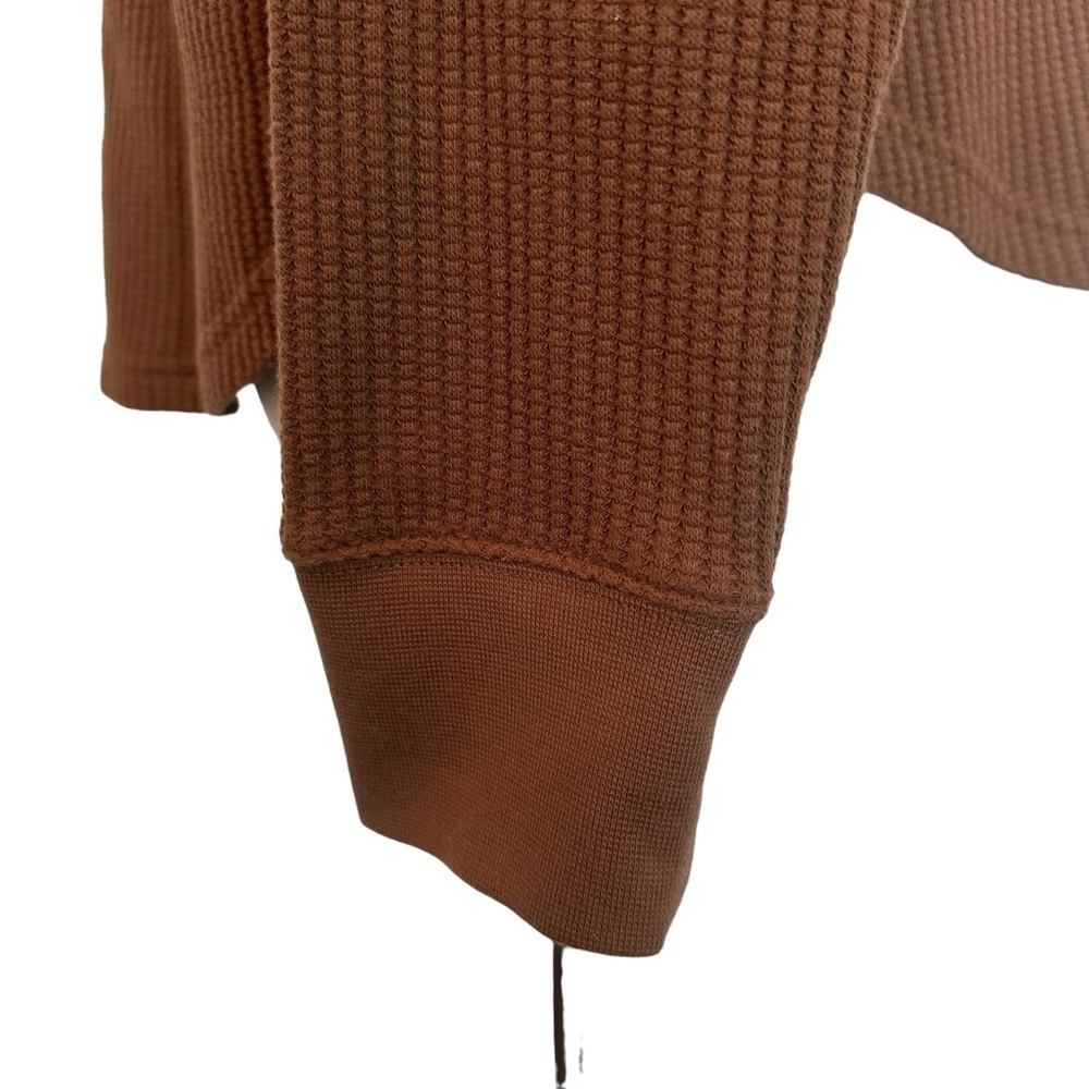 Gap Waffle Raglan Henley T-Shirt - Picture 6 of 15